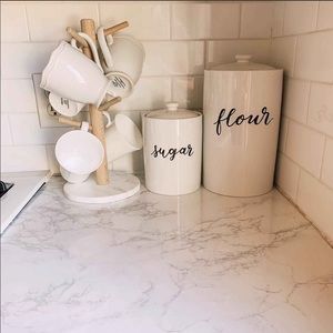 COPY - Sugar & Flour Canisters NWOT